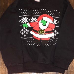 Dabbing Santa Christmas Sweat shirt